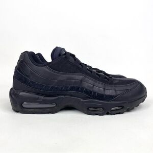 Nike Air Max 95 Essential Sneaker Shoe Mens 12.5 Triple Black CI3705 001